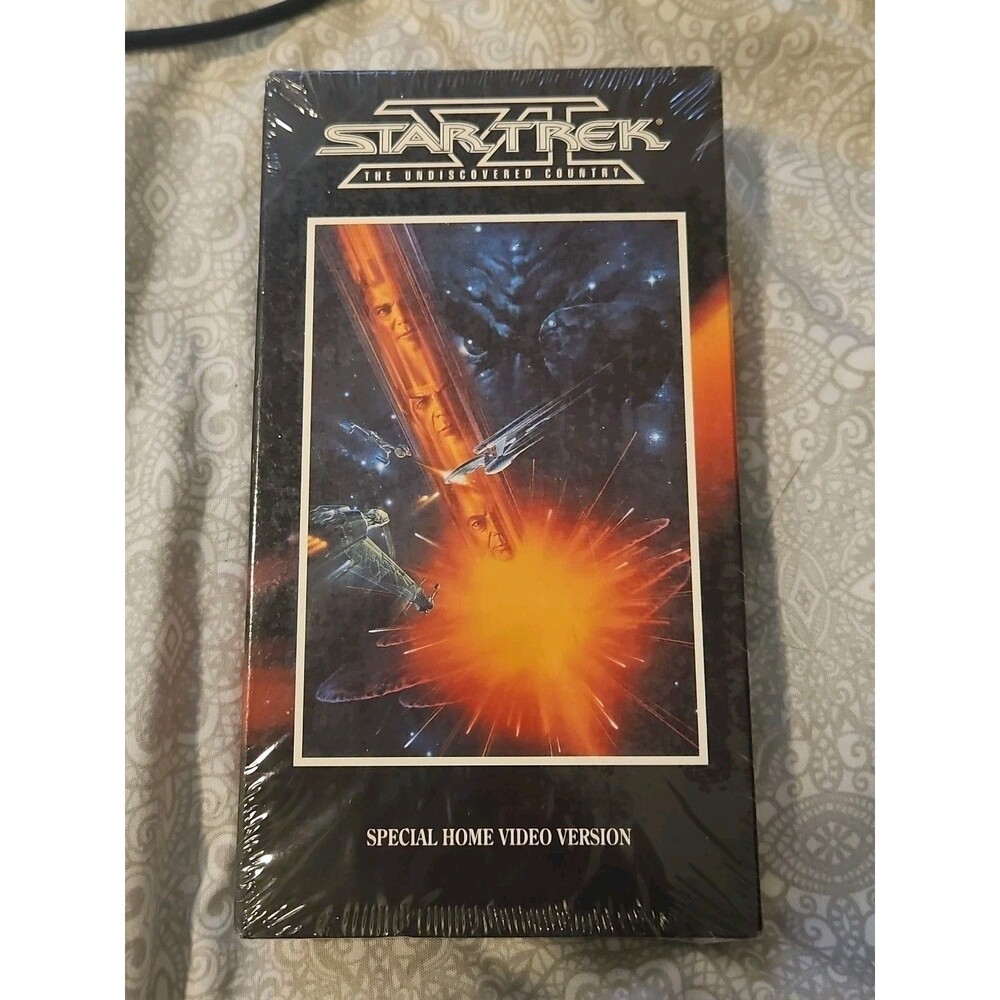 Star Trek VI 6 The Undiscovered Country VHS New In Sealed Package